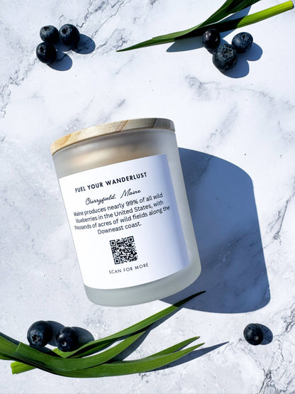 Settembre a Bognanco Blueberry Candle