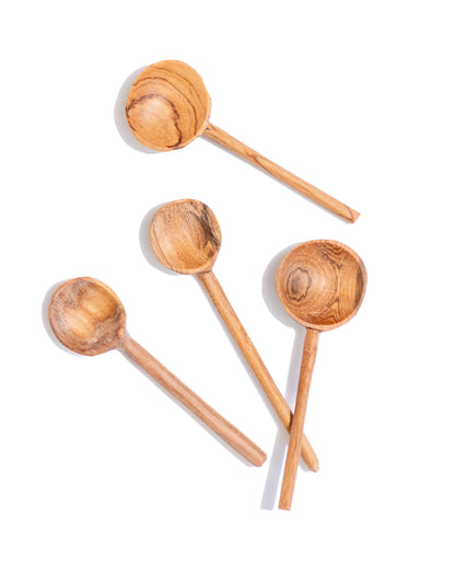 JusTea Hand-Carved Tea Spoon
