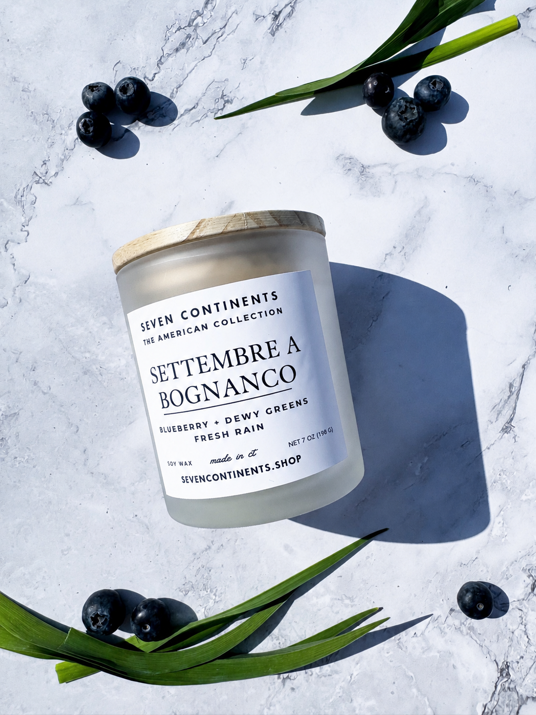 Settembre a Bognanco Blueberry Candle